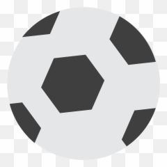 Soccer Ball Emoji Clipart - For