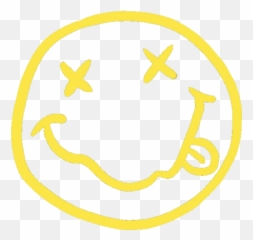 Nirvana Band Smile Smileyface Emoji - Logo