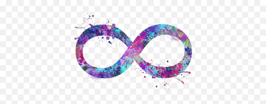 Infinitysymbol Infinity Symbol - Painted Purple Infinity Symbol Emoji,Infinity Sign Emoji