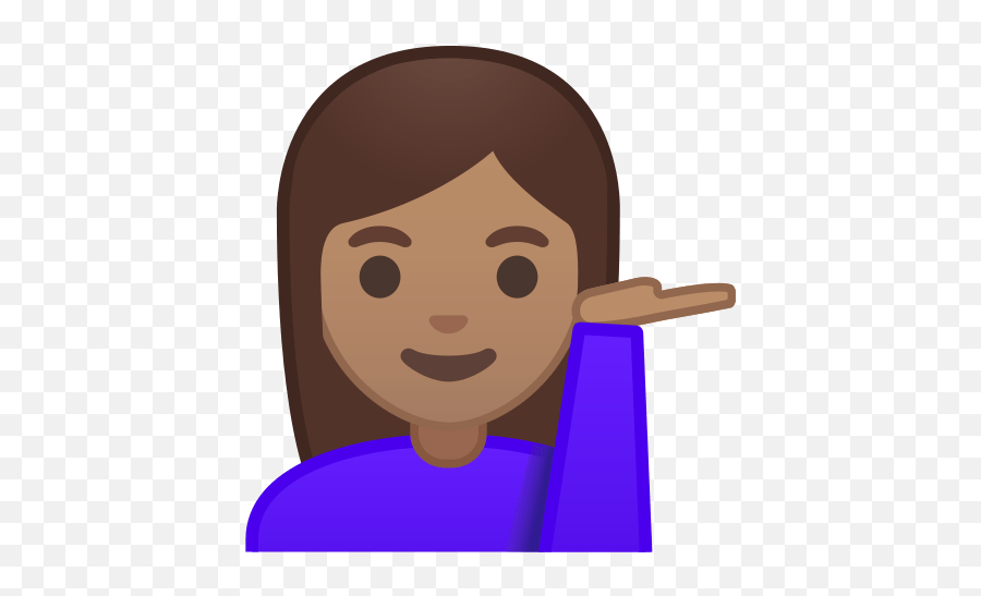 Person Tipping Hand Emoji With Medium Skin Tone Meaning - Meaning,Sassy Emoji