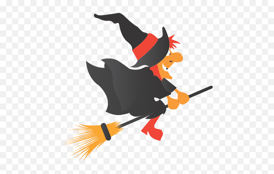 Witch Broom Icon - Halloween Witch Sticker Emoji,Broom Emoji For Iphone