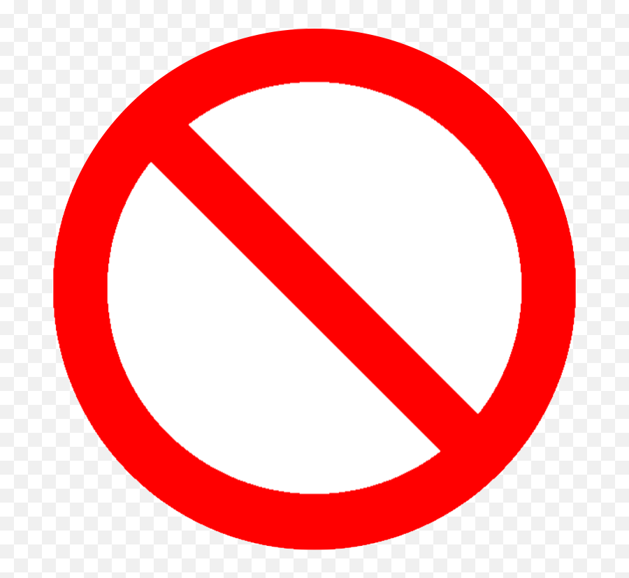 Prohibited Circlefreetoedit - No Sign Svg Emoji,Prohibited Emoji