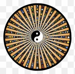 Wheel Spoke Rays Radiate Tunnel - Fondos De Pantalla Vesica Piscis Emoji,Bicycle Emoji