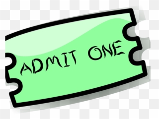 Ticket Cartoon Clip Art - Clipart Emoji