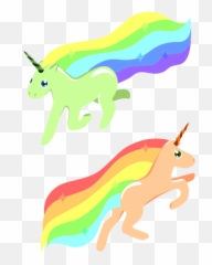 Rainbow Unicorns - Unicorns Don T Exist Emoji,Rainbow Emoji Gif