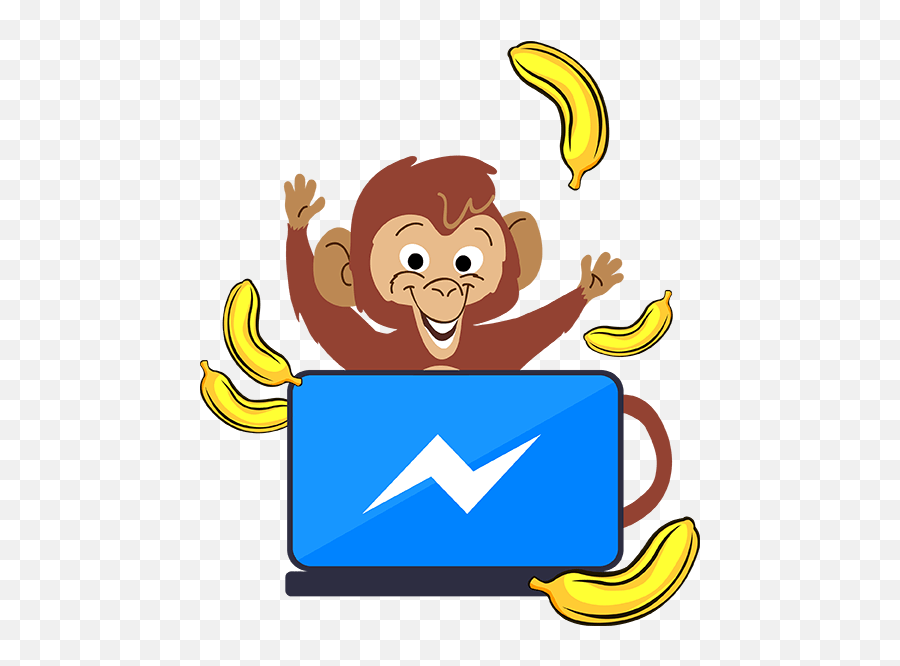 Answer Faqs With A Facebook Messenger - Clip Art Emoji,Banana Emoji Copy And Paste