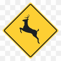 Traffic Sign Road Caution - International Antarctic Centre Emoji
