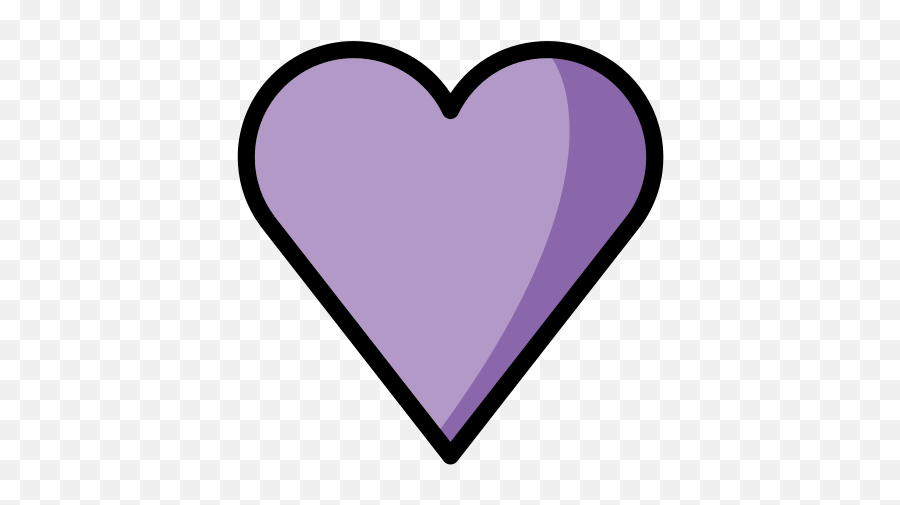 Purple Heart - Heart Emoji,Purple Emoji
