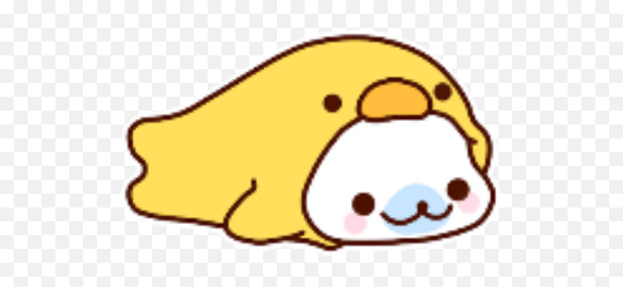 Kawaii Cute Duck Clipart - Kawaii Cute Duck Cartoon Emoji,Duck Emoticon