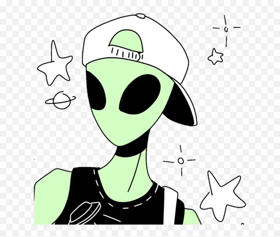 Alien Drawing Free Download On Clipartmag - Alien Drawing Emoji,Green Alien Emoji
