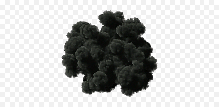 Ftestickers Smoke Cloud Black Thick - Picsart Black Smoke Png Emoji,Smoke Cloud Emoji