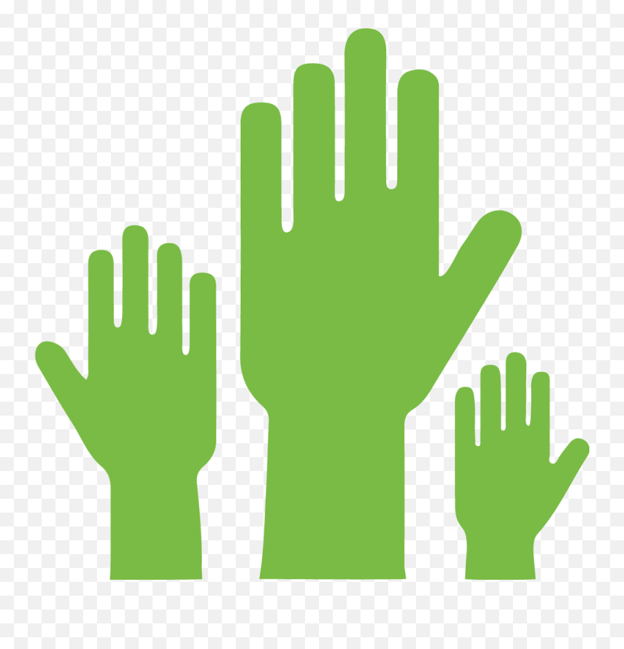 Volunteering Clipart Fundraiser Volunteering Fundraiser - Green Hands Png Emoji,Volunteer Emoji