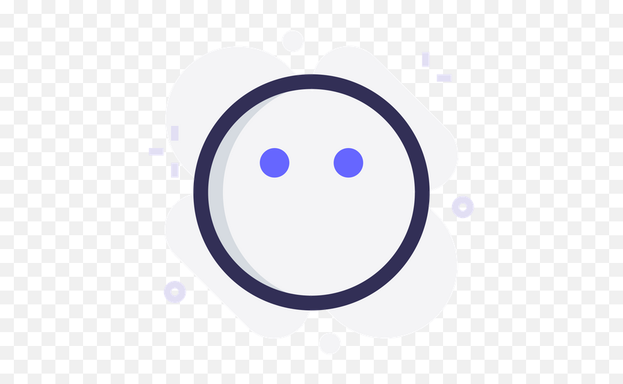 Mouthless Emoji Icon Of Colored Outline - Icon,Mouthless Emoji