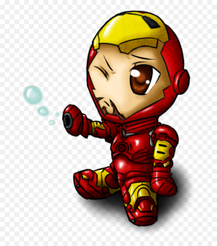 Ironman Clipart Simple Ironman Simple - Iron Man Cute Cartoon Emoji,Iron Man Emoji