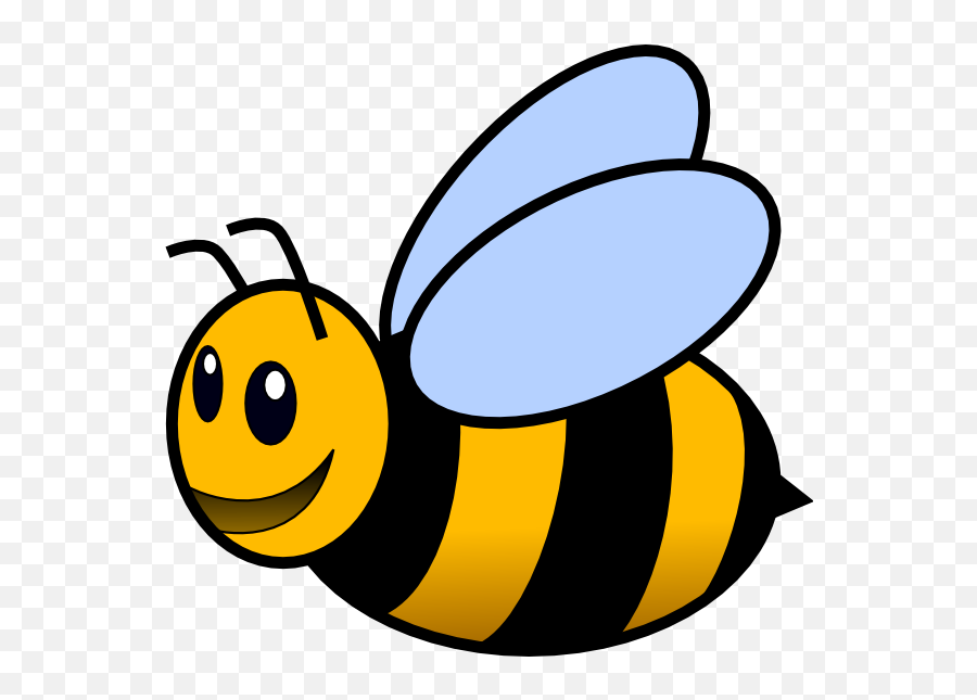 Busy Bees Clipart - Bee Clipart No Background Emoji,Bee Emoji Png