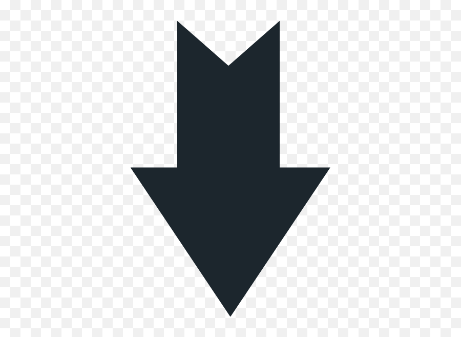 Down Arrow Wedge Tail - Slope Emoji,Downward Arrow Emoji