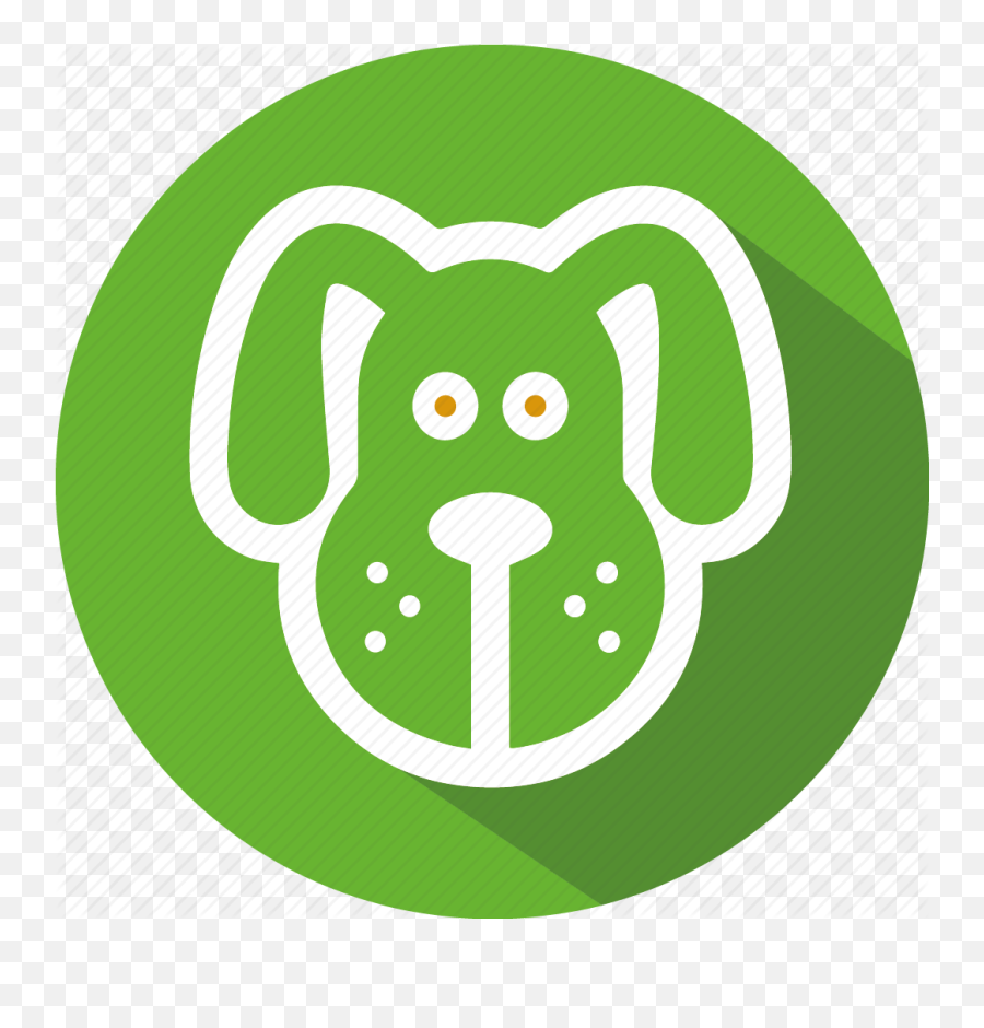 Animals Emoji Smiley Emoticon Round - Dog Green Icon,Unicorn Emoticon