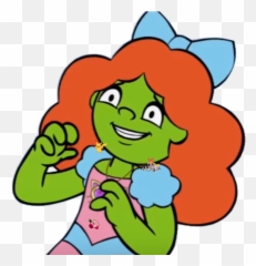 Kirby Flubber Pikachu The Powerpuff - Wordgirl Birthday Girl Emoji