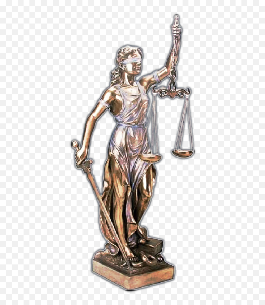 Remixit Png Justice Ladyjustice Gold - Statue Lady Justice Transparent Background Emoji,Scales Of Justice Emoji