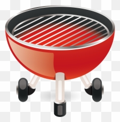 Barbecue Grill Churrasco - Bbq Grill Vector Png Emoji,Barbecue Emoji