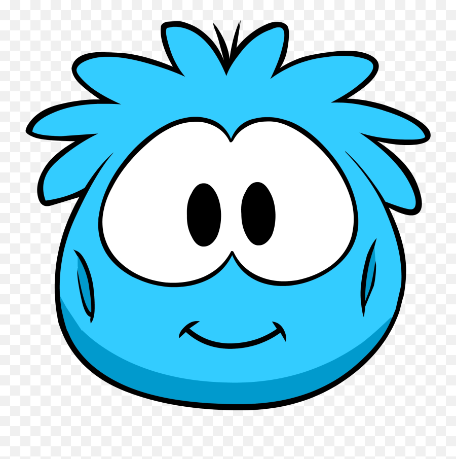 Blue Puffle Costume - Club Penguin Puffle Png Emoji,Blue Emoji Outfit