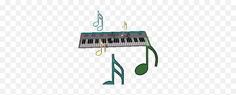 Piano Anime Stickers For Android Ios - Imagenes De Pianos Animados Emoji,Emoji Piano