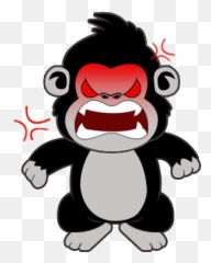 Friendly King Kong - Illustration Emoji