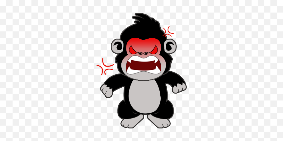 Friendly King Kong - Illustration Emoji,Monkey Emoji Keyboard