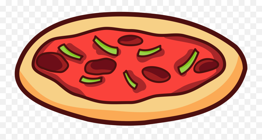 Cartoon Transparent Background Pepperoni Pizza - Pizza Funny Emoji,Pizza Emoji Png