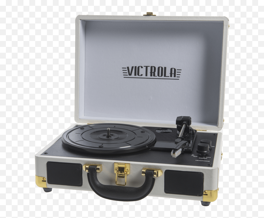 Victrola Bluetooth Portable Suitcase Record Player With 3 - Briefcase Emoji,Briefcase Emoji