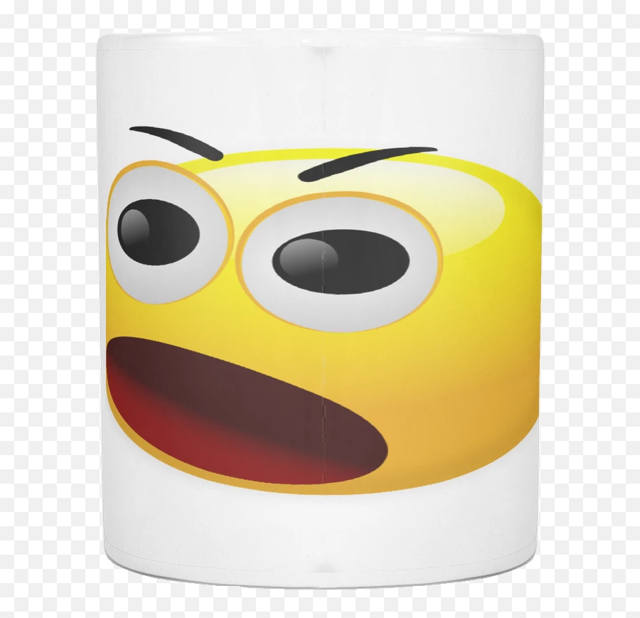 Big Mouth Smiley 11 Ounce Coffee Mug - Smiley Emoji,Coffee Emoticon