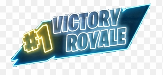 Victory Royal Sign Season 9 Fortnite Leak Concept - Neon Sign Emoji,Victory Sign Emoji