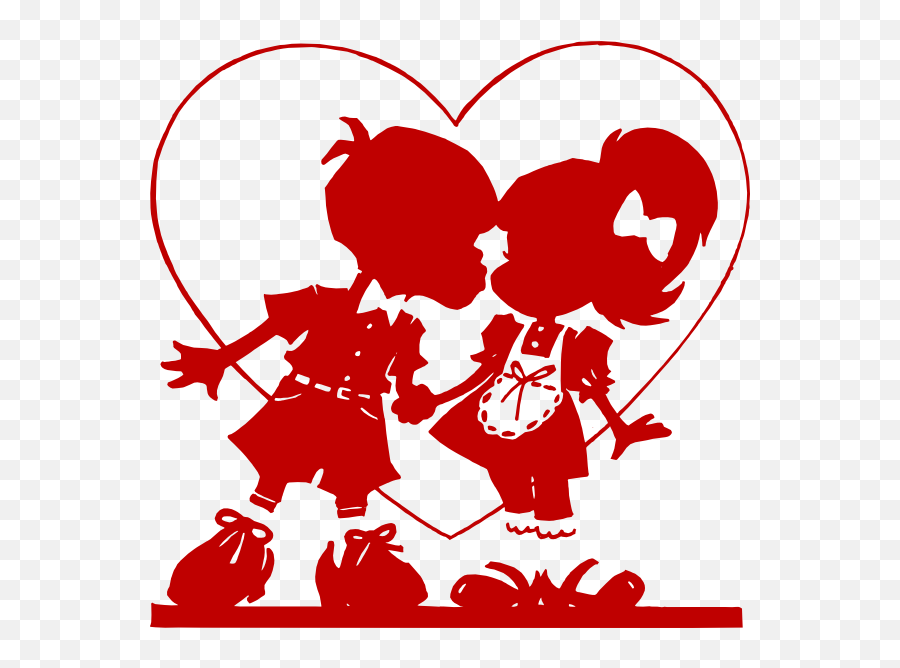 Download Red Valentine Kiss Clip Art At - Love Png Text Effects Emoji,Hug And Kiss Emoji