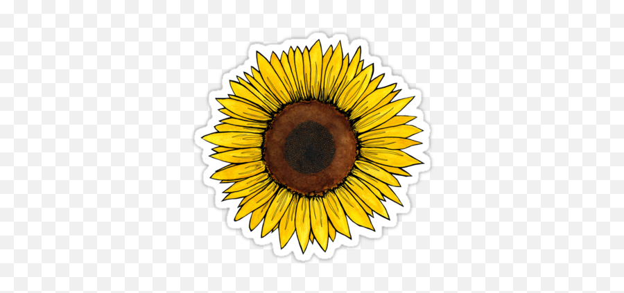 Fridayu0027 Sticker By Virginia Skinner Aesthetic Stickers - Stickers Sunflower Emoji,Shaka Emoji Iphone