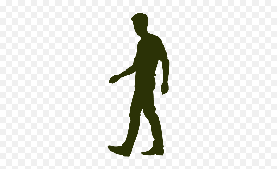 Man Walking Silhouette Png - Transparent Walking Man Silhouette Emoji,Walking Guy Emoji
