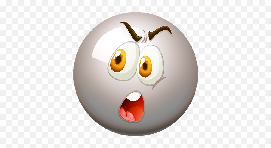 Snooker - Balls Smileys For Imessage By Pallavi Kalyanam Paper Clipart With Face Emoji,Eye Balls Emoji