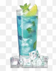 Delicious Drinks Stickers For Whatsapp - Blue Mint Juice Hd Emoji,Mojito Emoji