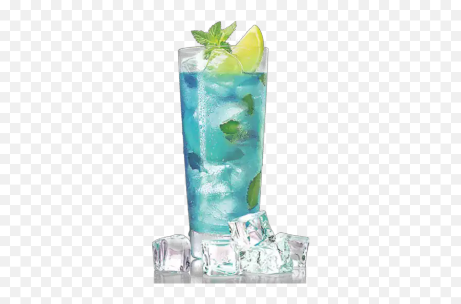 Delicious Drinks Stickers For Whatsapp - Blue Mint Juice Hd Emoji,Mojito Emoji