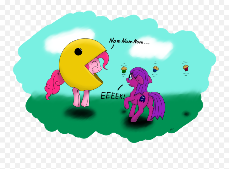 Pacman Ghost - Pac Man Pony Png Download Original Size Pac Man Vs Pinkie Pie Emoji,Pac Man Emoji