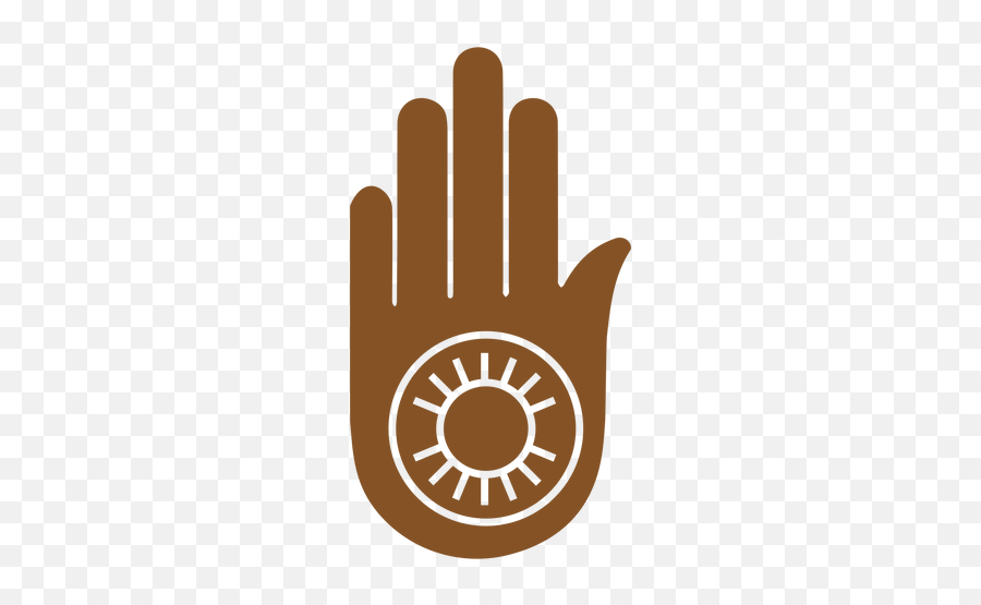 Indian Symbols Hand - Transparent Png U0026 Svg Vector File Simbolos Indianos Png Png Emoji,Aries Symbol Emoji