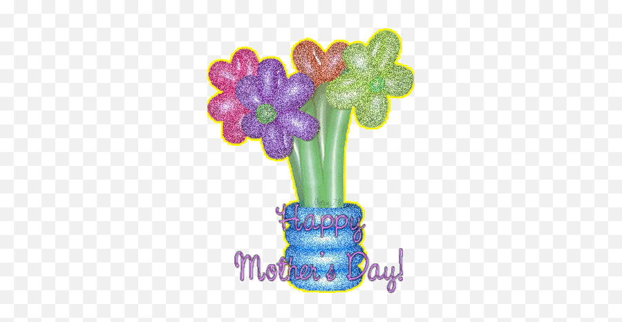Motheru0027s Day Graphics - Glitter Happy Moms Day Gif Emoji,Mother's Day Emojis