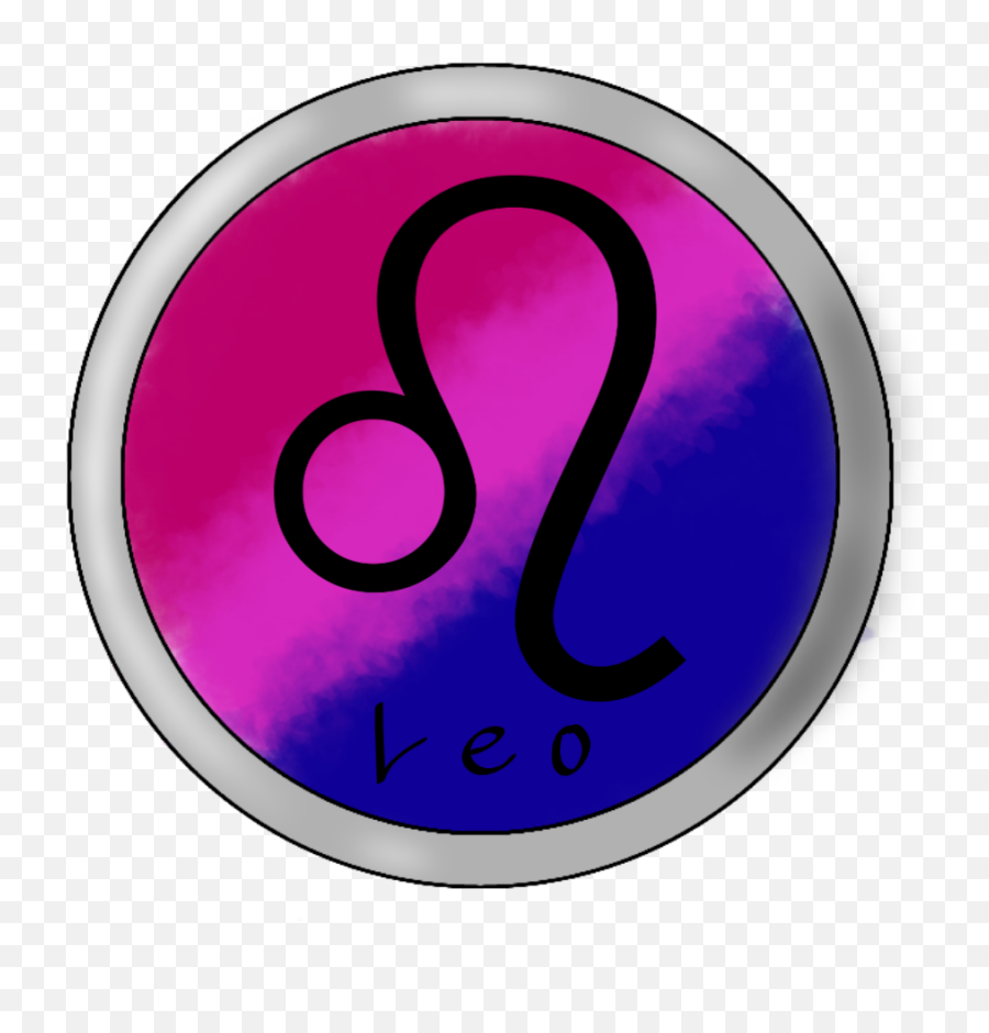 Im A - Circle Emoji,Leo Symbol Emoji