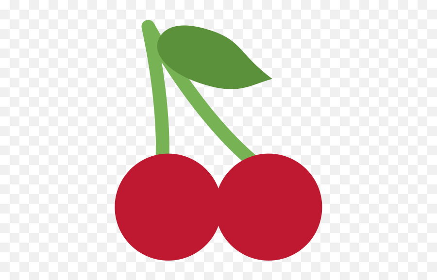 Cherries Emoji Meaning With Pictures - Cherry Twitter Emoji,What Does The Peach Emoji Mean