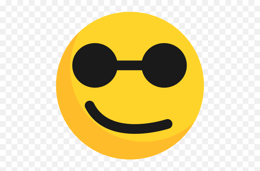 Icono Ciego Emoticonos Emoción Cara Smiley Gratis De Emoji - Blind Smiley Face,Emoticones