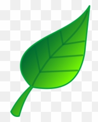 Cartoon Weed Leaf Transparent Png - Clip Art Green Emoji