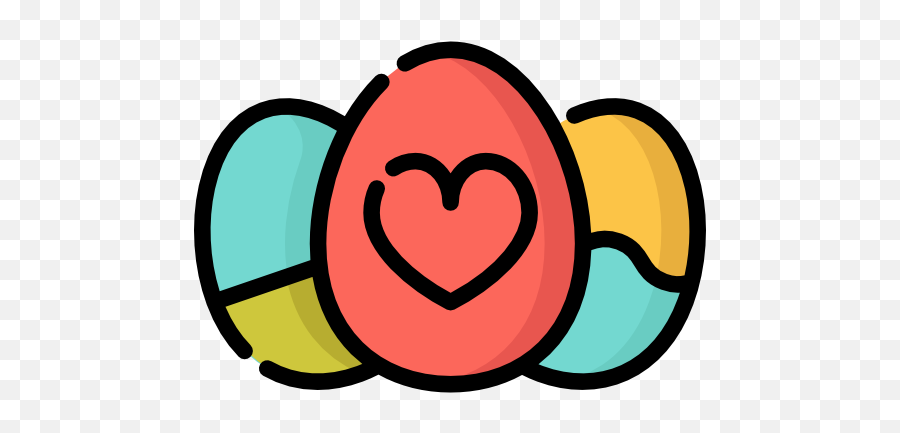 Easter Easter Egg Smiley Emoticon Heart - Clip Art Emoji,Easter Bunny Emoticon