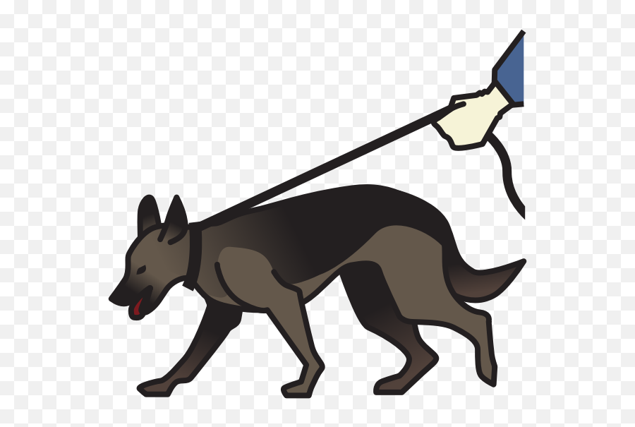 Police Dog - Police Dog Clipart Emoji,Pit Bull Emoji