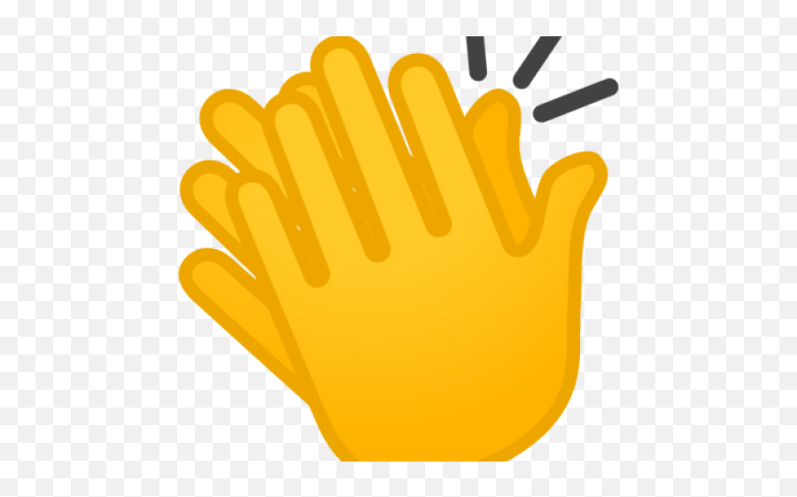 Download Hd Hand Emoji Clipart Bravo - Transparent Clap Emoji Png,Emojis De Manos