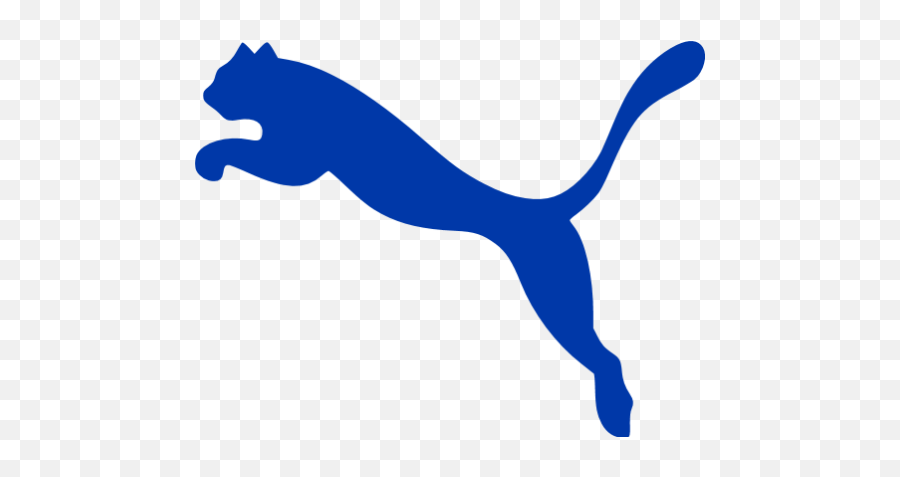 Royal Azure Blue Puma 2 Icon - Puma Logo Png Hd Emoji,Cat Emoticon Skype