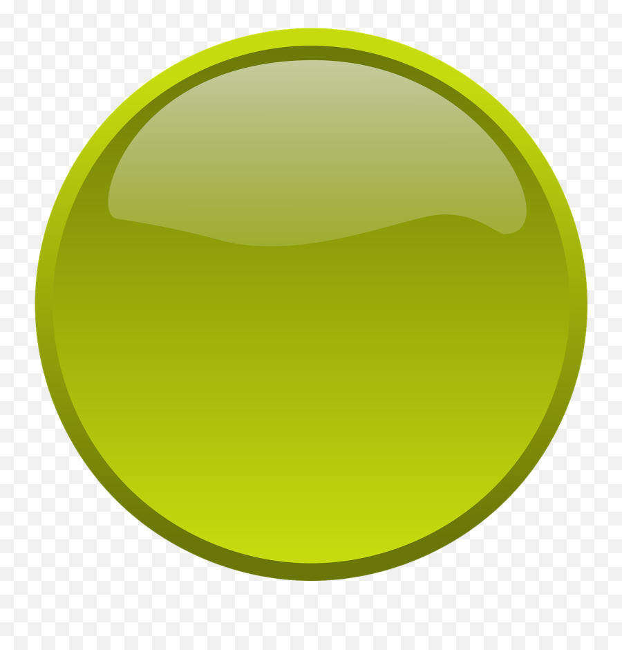 Button Circle Green Computer Shiny - Circulo Verde 3d Emoji,Ipod Emoji ...